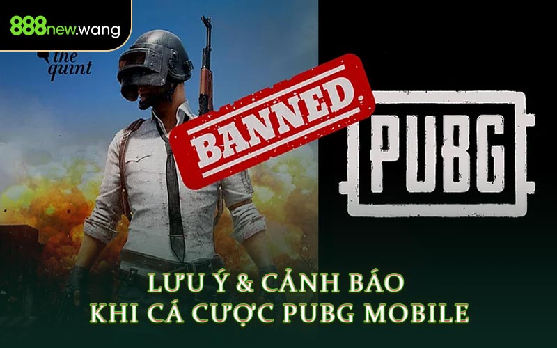 Lưu Ý & Cảnh Báo Khi Cá Cược PUBG Mobile
