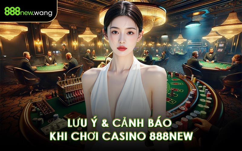 Lưu Ý & Cảnh Báo Khi Chơi Casino 888NEW