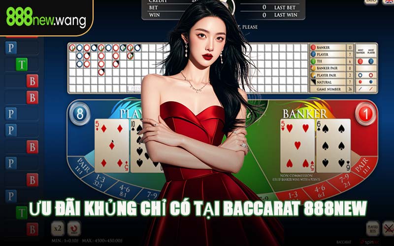 Ưu Đãi Khủng Chỉ Có Tại Baccarat 888NEW